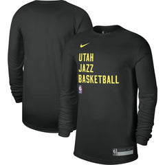 Utah Jazz Unisex 2023/24 Legend On-Court Practice Long Sleeve T-Shirt - Black | Nike sale