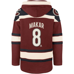 Cale Makar Colorado Avalanche '47 Player Name & Number Lacer Pullover Hoodie