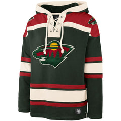 Kirill Kaprizov Minnesota Wild '47 Player Name & Number Lacer Pullover Hoodie