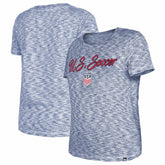 USWNT 5th & Ocean by New Era Women's Active Space Dye Jersey T-Shirt / Soccer On sale