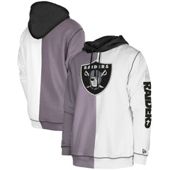 NFL Las Vegas Raiders Third Down Split Raglan Pullover Hoodie