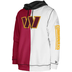 NFL Washington Commanders Third Down Split Raglan Pullover Hoodie