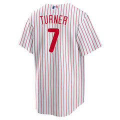 Trea Turner Philadelphia Phillies Home Replica Player Jersey - White | Nike