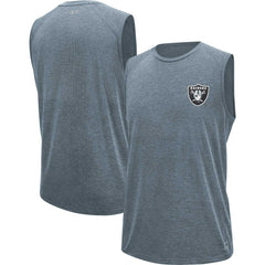 NFL Las Vegas Raiders MSX by Michael Strahan Warm Up Sleeveless T-Shirt