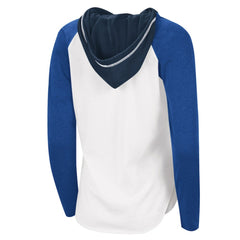 St. Louis Blues G-III 4Her by Carl Banks Women's MVP Raglan Lightweight Hooded T-Shirt