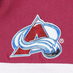 Colorado Avalanche Tommy Hilfiger Walter Lace-Up Long Sleeve Top