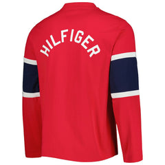 Washington Capitals Tommy Hilfiger Walter Lace-Up Long Sleeve Top