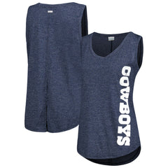 NFL Dallas Cowboys Women's Cades Cape Omni-Wick Tri-Blend Tank Top