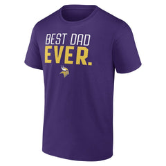 NFL Minnesota Vikings Best Dad Ever Team T-Shirt