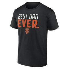 San Francisco Giants Big & Tall Best Dad T-Shirt - Black