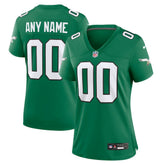 NFL Philadelphia Eagles Women's Alternate Custom Game Jersey