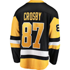 Sidney Crosby Pittsburgh Penguins Fanatics Captain Patch Home Breakaway Jersey