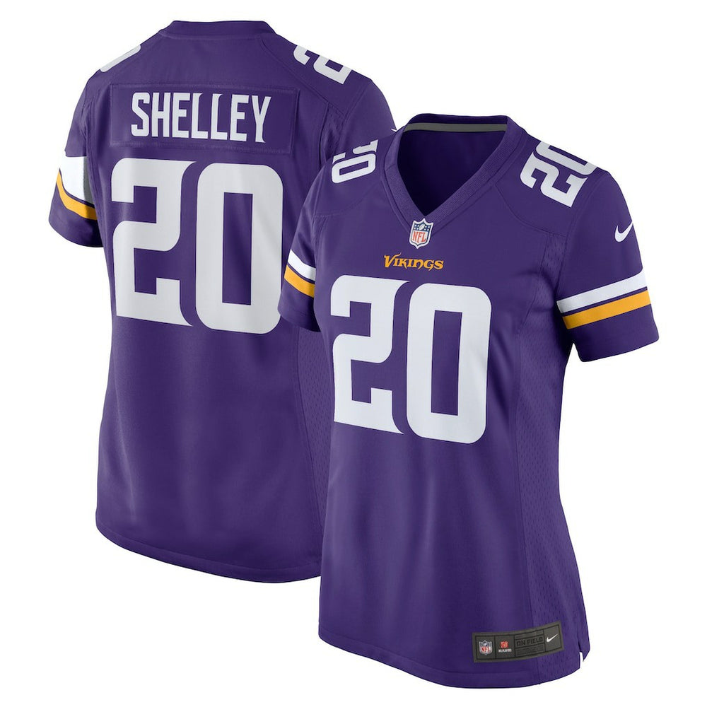NFL Minnesota Vikings Duke Shelley Women's Home Game Player Jersey