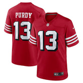 NFL San Francisco 49ers Brock Purdy Alternate Game Player Jersey