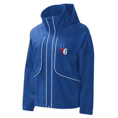 Philadelphia 76ers G-III 4Her by Carl Banks Women's Last Shot Full-Zip Hoodie - Royal online