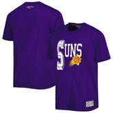 Phoenix Suns Tommy Jeans Mel Varsity T-Shirt - Purple outlet