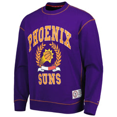 Phoenix Suns Tommy Jeans Peter French Terry Pullover Crew Sweatshirt - Purple sale
