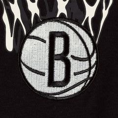 Brooklyn Nets Tommy Jeans Tim Backboard T-Shirt - Black shop