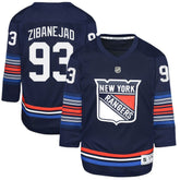 Mika Zibanejad New York Rangers Youth Alternate Replica Player Jersey