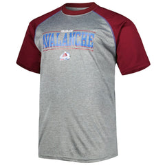 Colorado Avalanche Big & Tall Logo Raglan T-Shirt