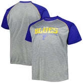 St. Louis Blues Big & Tall Logo Raglan T-Shirt