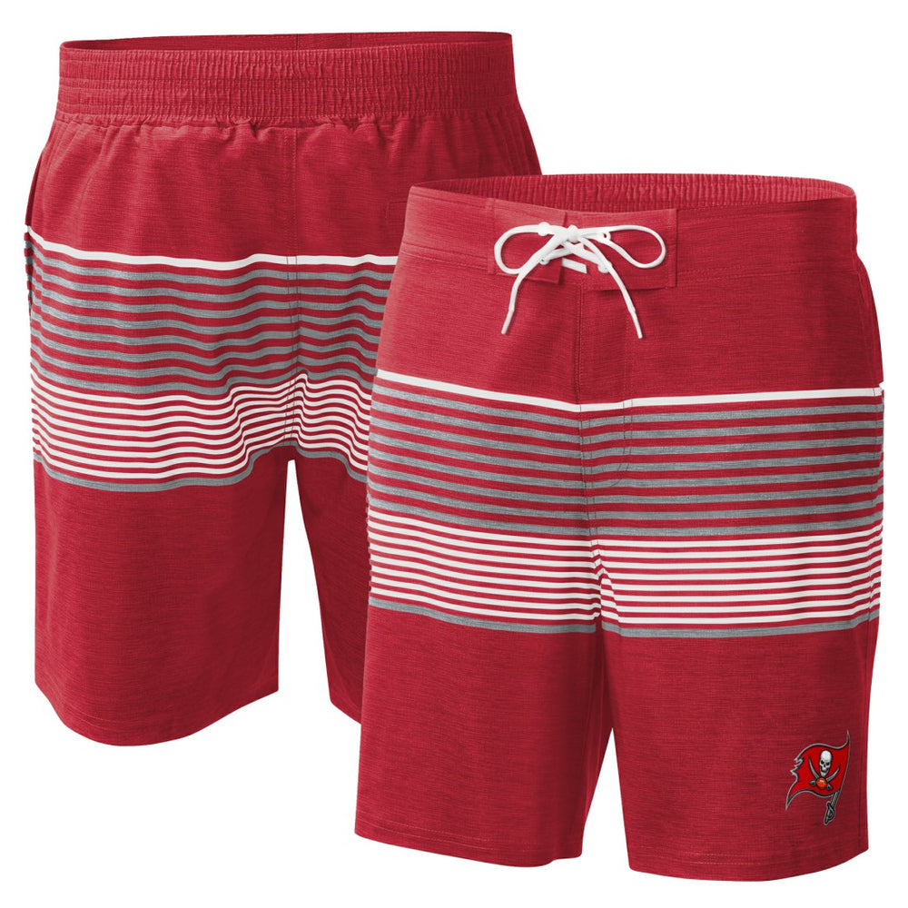 NFL Tampa Bay Buccaneers G-III Sports by Carl Banks Coastline Volley Swim Shorts