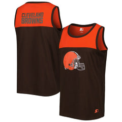 NFL Cleveland Browns Starter Logo Touchdown Fashion Tank Top