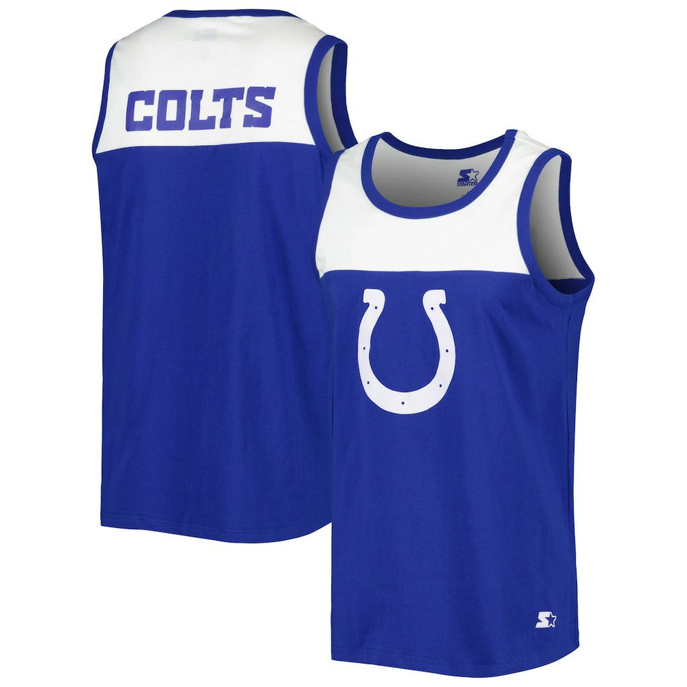 NFL Indianapolis Colts Starter Logo Touchdown Fashion Tank Top