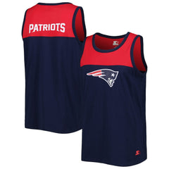 NFL New England Patriots Starter Logo Touchdown Fashion Tank Top