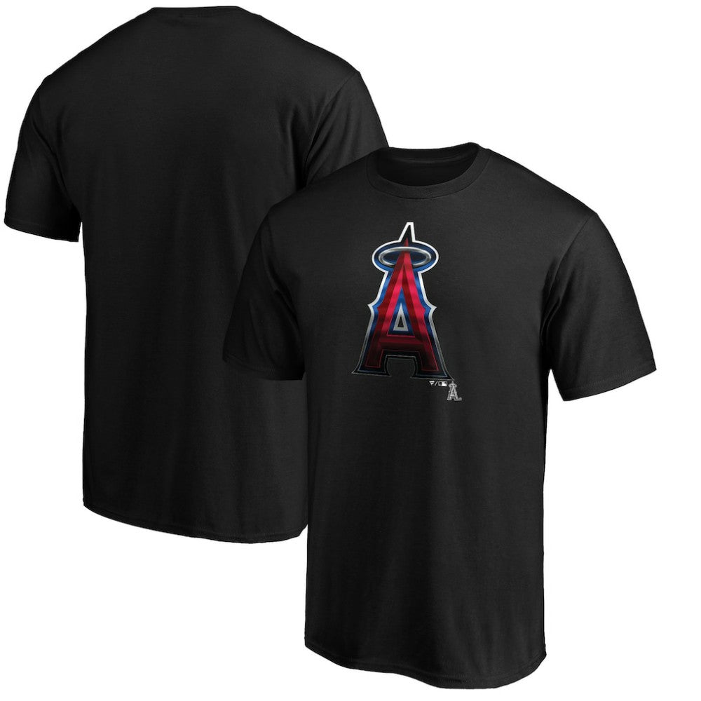 Los Angeles Angels Team Midnight Mascot T-Shirt - Black