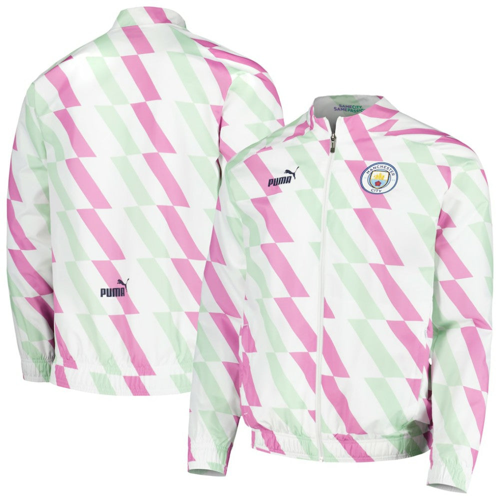 Manchester City 2022/23 Pre-Match Full-Zip Jacket / Soccer Sale