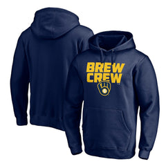 Milwaukee Brewers Team Hometown Collection The Crew Pullover Hoodie - Navy