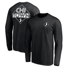Chicago White Sox Team Hometown Collection Chi Town Long Sleeve T-Shirt - Black