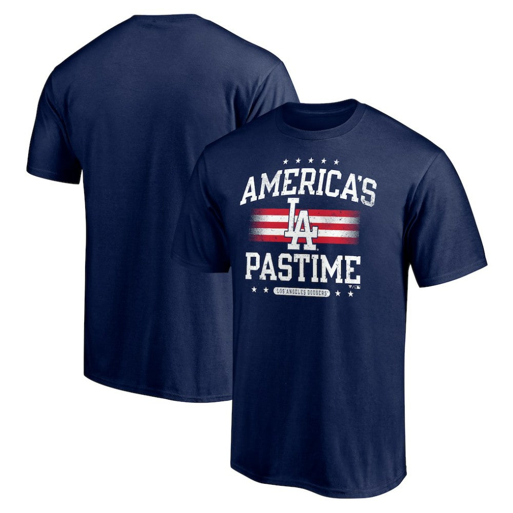 Los Angeles Dodgers Team America's Pastime T-Shirt - Navy