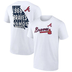 Atlanta Braves Team Hot Shot T-Shirt - White