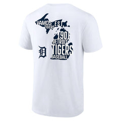 Detroit Tigers Team Hot Shot T-Shirt - White