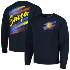 Barcelona Vintage Pullover Sweatshirt / Soccer New