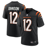 NFL Cincinnati Bengals Tyron Johnson Home Game Player Jersey