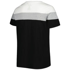 San Francisco Giants Women's Plus Size Colorblock T-Shirt - White/Black