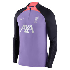 Liverpool Strike Drill 2023/24 Performance Quarter-Zip Long Sleeve Top / Soccer Discount