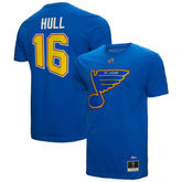 Brett Hull St. Louis Blues Mitchell & Ness Name & Number T-Shirt