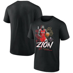 Zion Williamson New Orleans Pelicans Competitor T-Shirt - Black sale