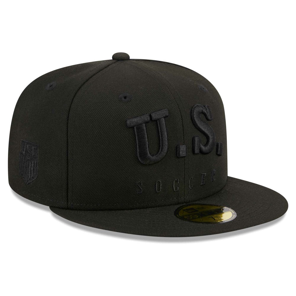 USMNT New Era Text 59FIFTY Fitted Hat / Soccer Discount