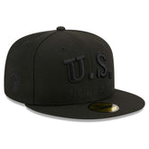 USMNT New Era Text 59FIFTY Fitted Hat / Soccer Discount