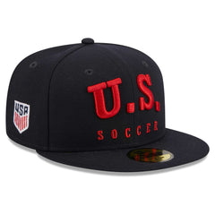 USMNT New Era Text 59FIFTY Fitted Hat / Soccer Hot sale