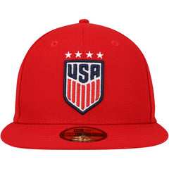 USWNT New Era Team Basic 59FIFTY Fitted Hat / Soccer Sale