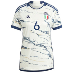 Marco Verratti Italy National Team Women's 2023 Away Replica Jersey / Soccer Discount