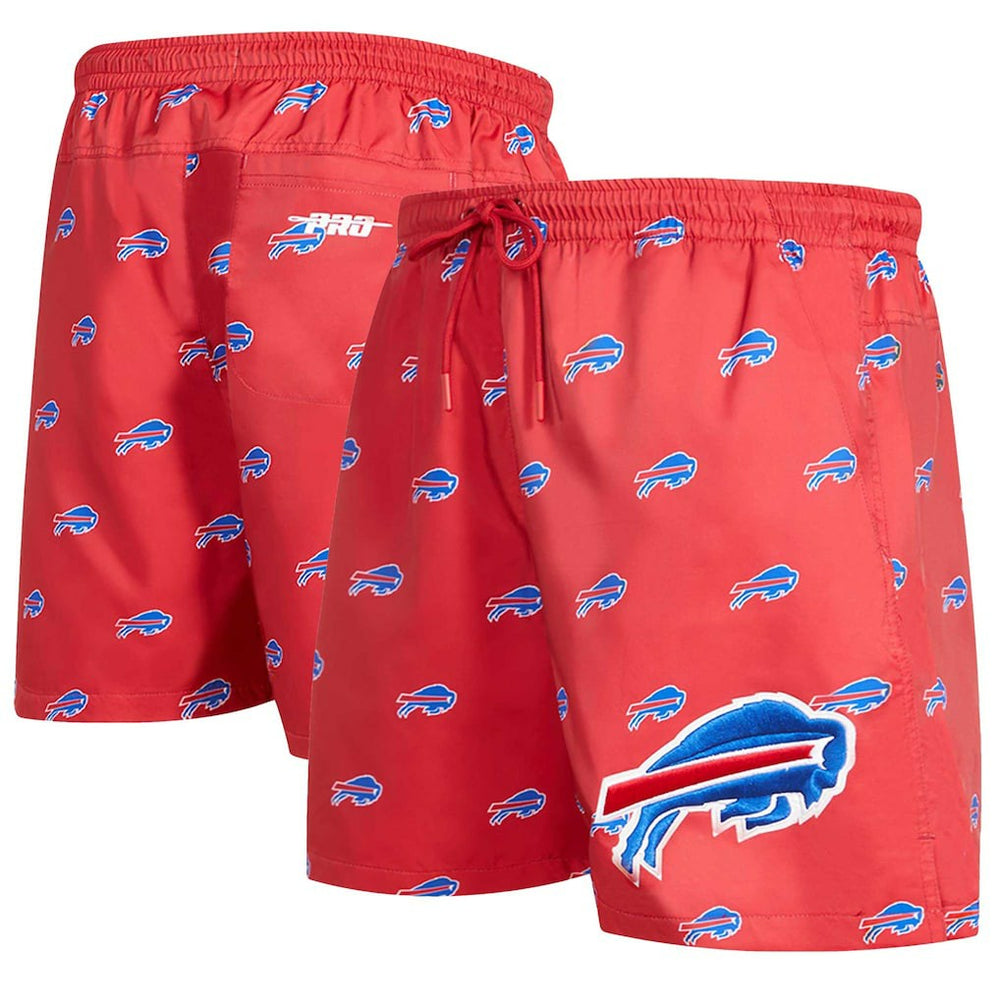 NFL Buffalo Bills Pro Standard Allover Print Mini Logo Shorts