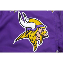 NFL Minnesota Vikings Pro Standard Allover Print Mini Logo Shorts