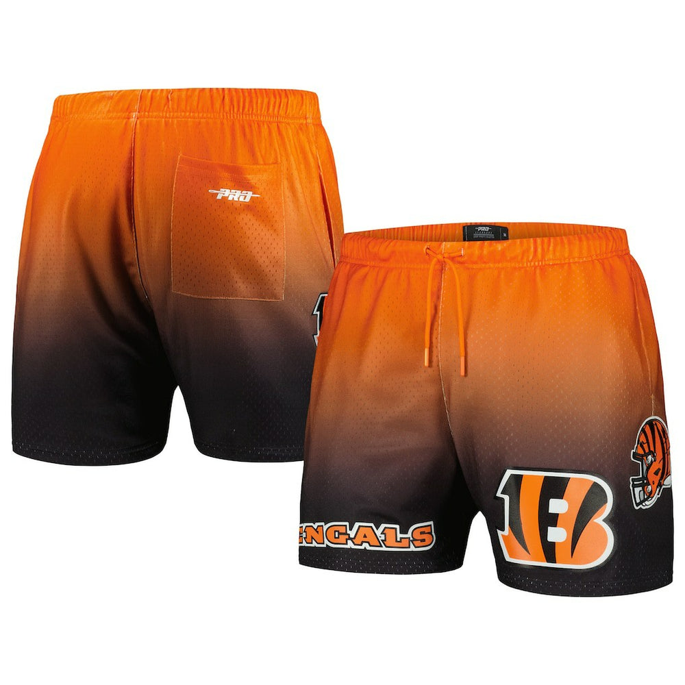 NFL Cincinnati Bengals Pro Standard Ombre Mesh Shorts